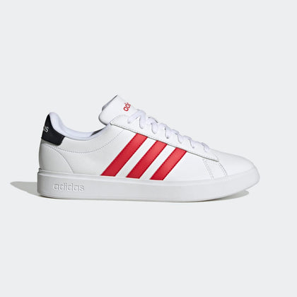 adidas Grand Court 2.0 'Cloud White Better Scarlet'
