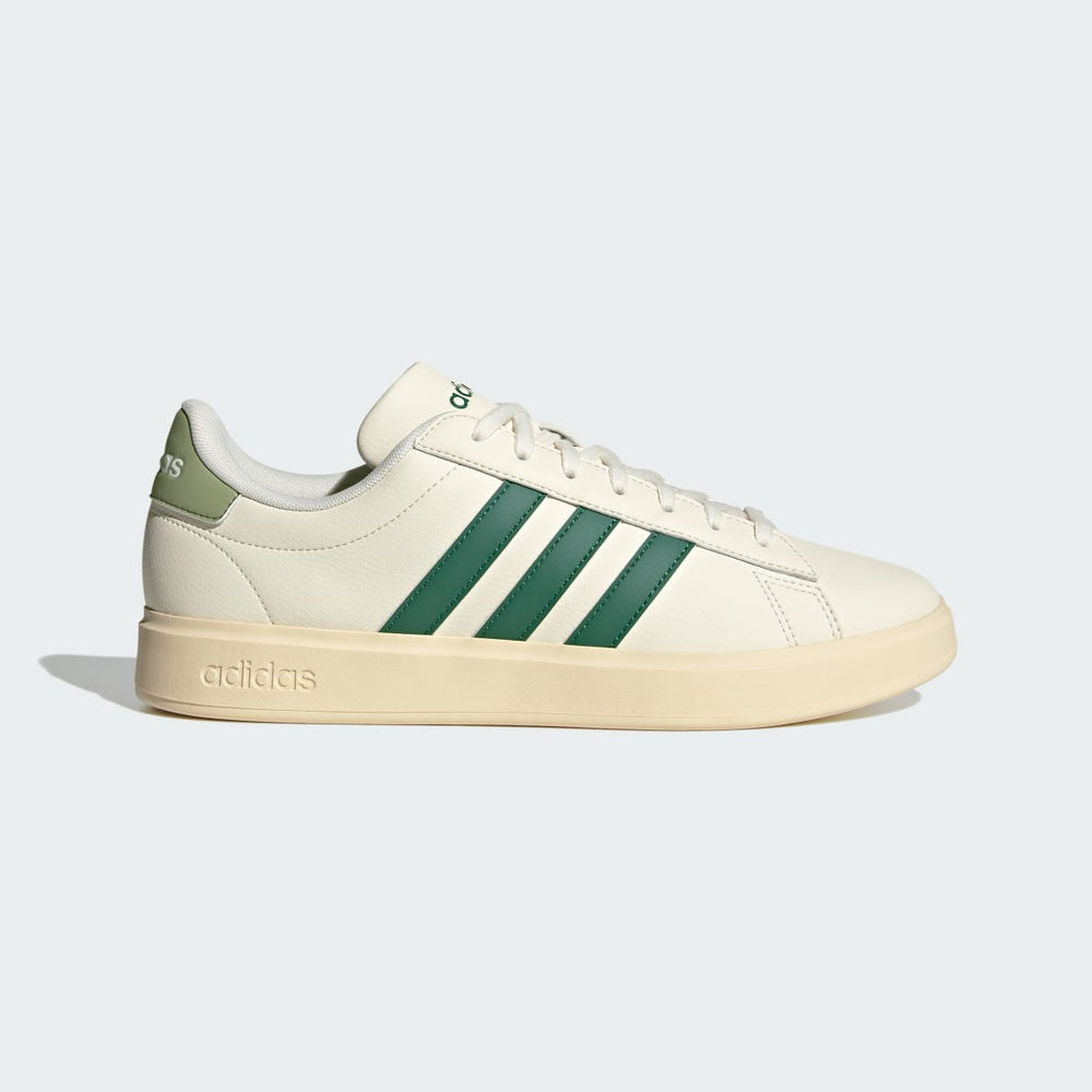 adidas Grand Court 2.0 'Off White Collegiate Green'