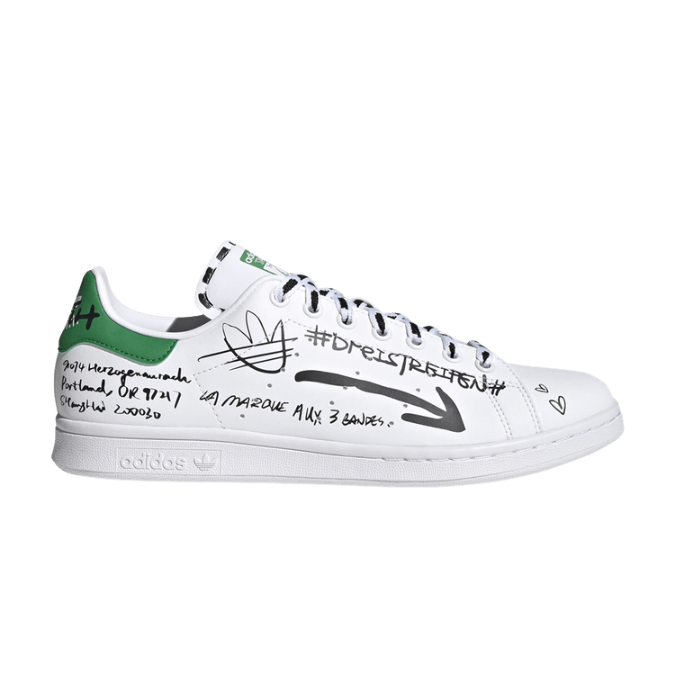 Adidas Stan Smith 'Sharpie Pack - Graffiti White Green'