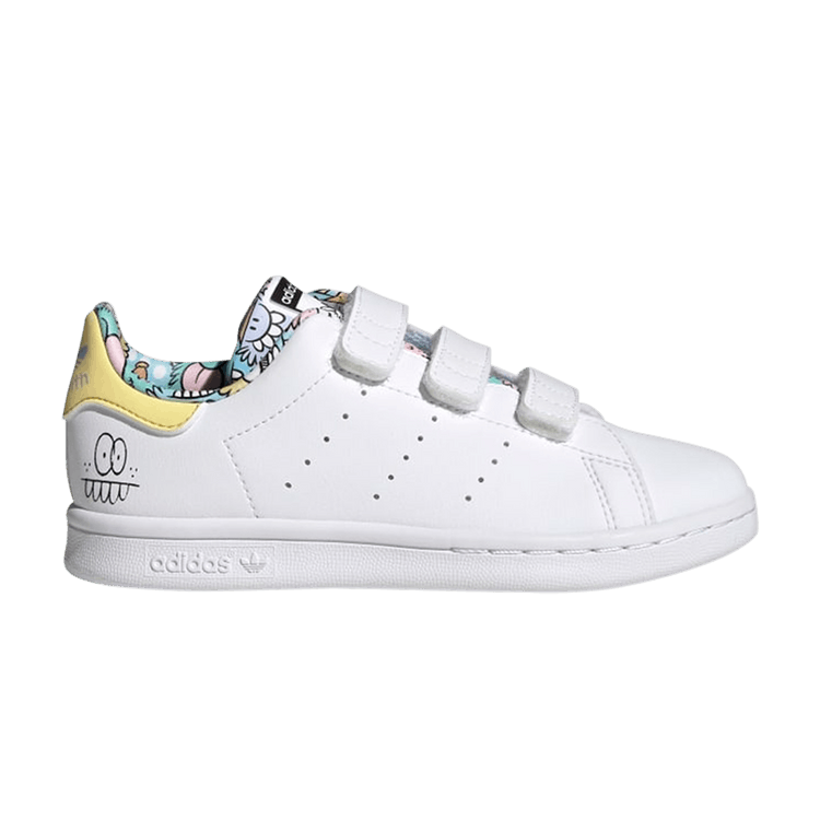 Kevin Lyons x adidas Stan Smith CF J 'Playful Artwork'