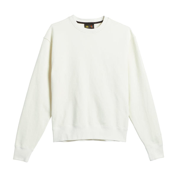 adidas Originals + Pharrell Williams Basics Crew Sweatshirt 'Off White'