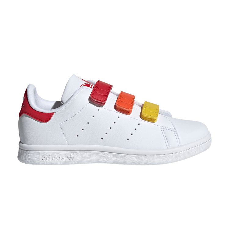 Adidas Stan Smith J 'White Better Scarlet'