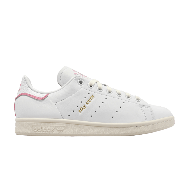 Adidas Stan Smith 'White Pink Debossed Heel'