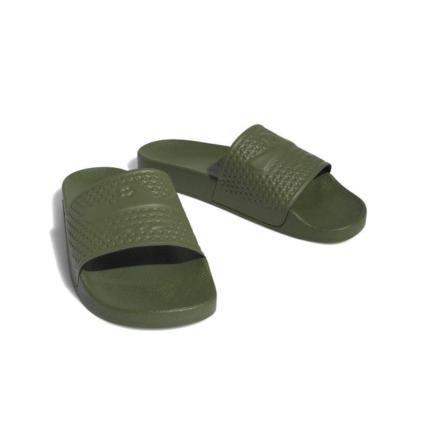 Adidas Shmoofoil Slides Wild Pine - Side View