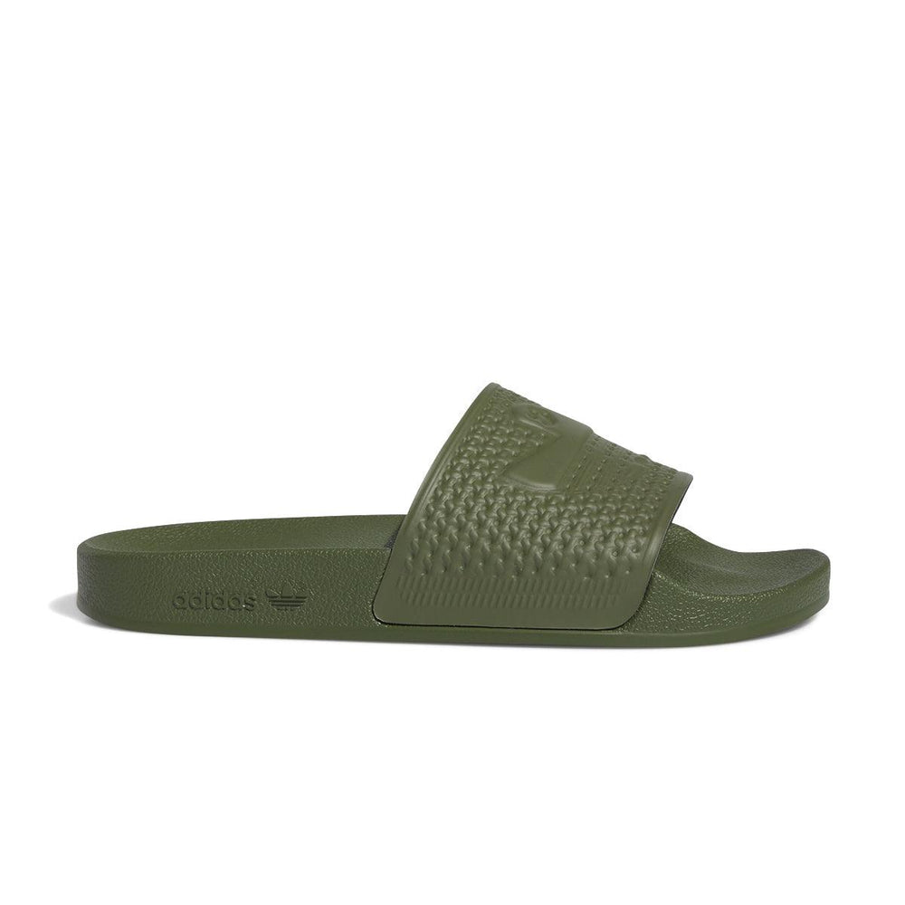 Adidas Shmoofoil Slides Wild Pine - Top View
