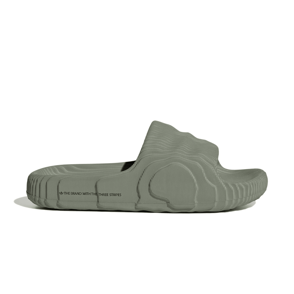 Adidas Wmns Adilette 22 Silver Green - Top View