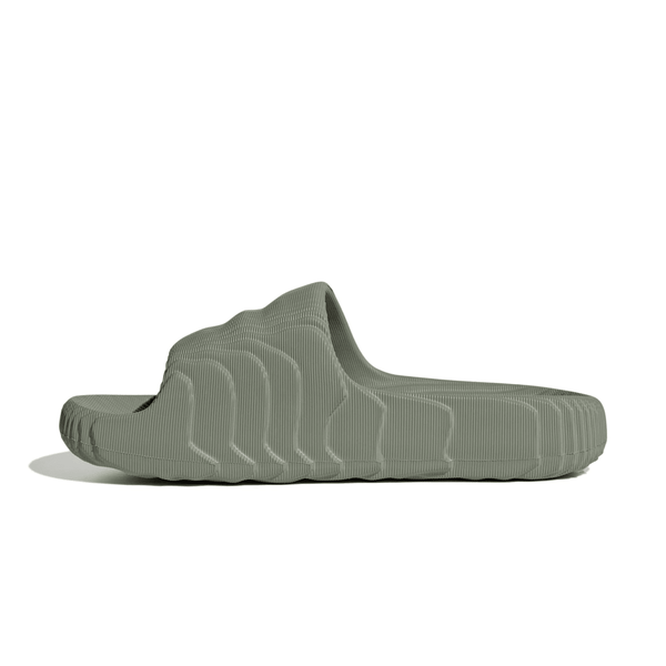 Adidas Wmns Adilette 22 Silver Green - Side View