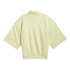 adidas Performance Sueded 3/4 Half Zip Sweatshirt 'Halo Gold'