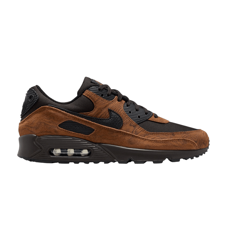 Nike Air Max 90 Premium 'Light Brtitish Tan Velvet Brown'