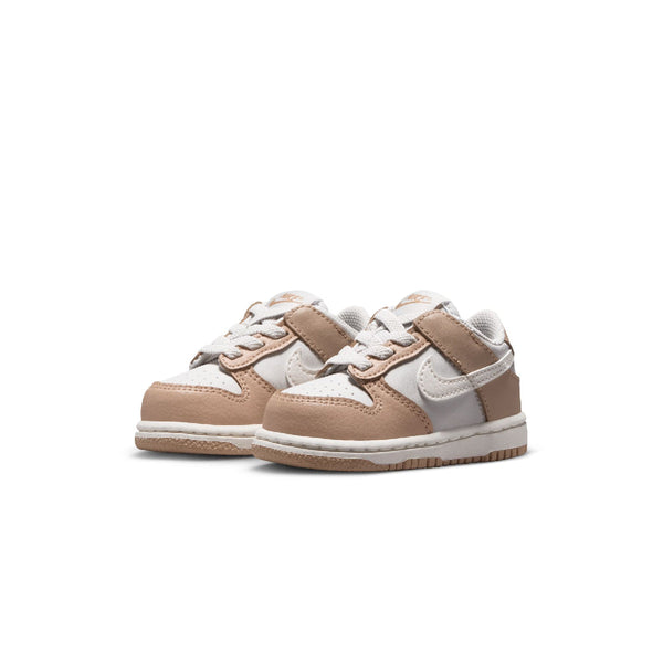 Toddlers Dunk Low Linen Platinum Tint - profile