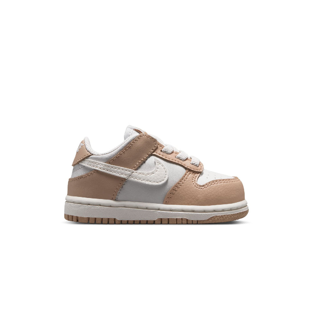 Toddlers Dunk Low Linen Platinum Tint - side view