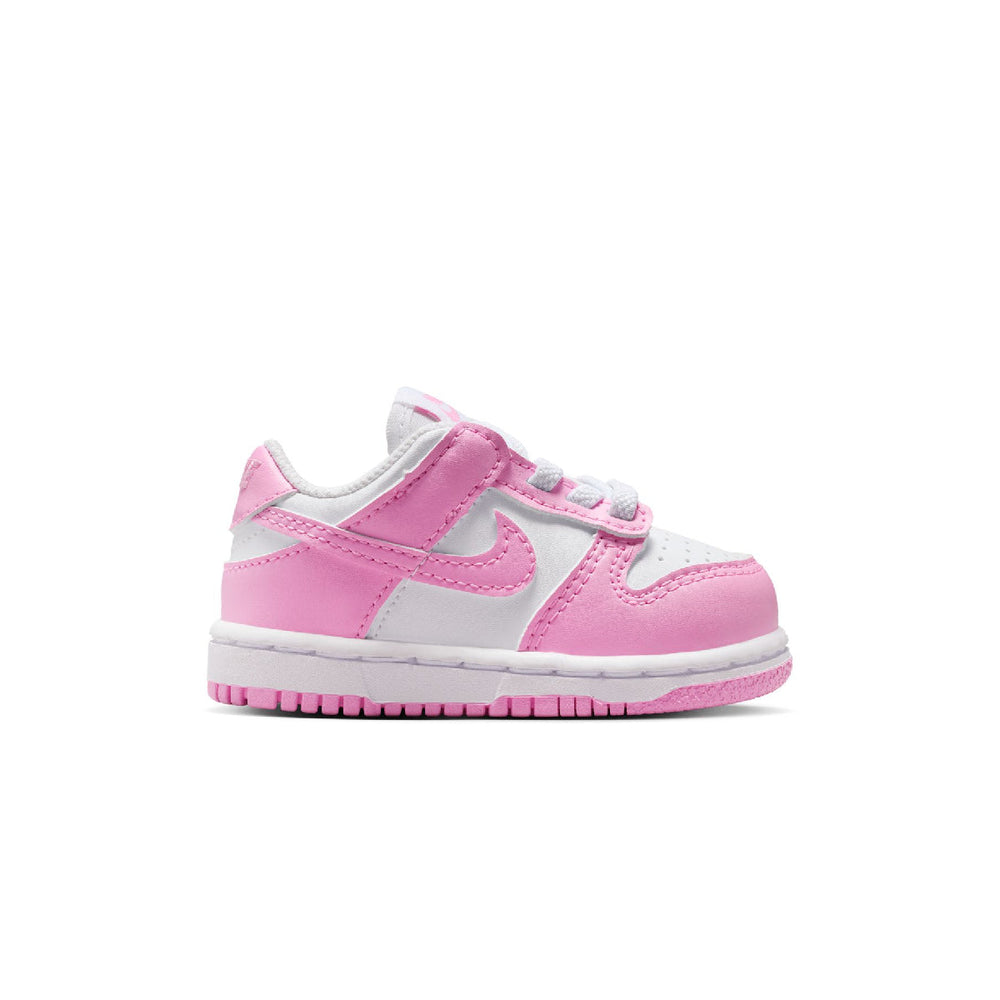 Toddlers Dunk Low Pink Rise - side view