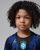 Brazil 2026 Stadium Away Younger Kids' Jordan Dri-FIT Football Replica Shirt (IU1068-417)