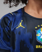 Brazil 2026 Stadium Away Younger Kids' Jordan Dri-FIT Football Replica Shirt (IU1068-417)
