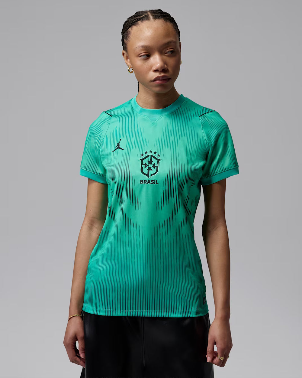 Brazil 2026 Stadium Goalkeeper Women's Jordan Dri-FIT Football Replica Shirt (IQ3336-369)