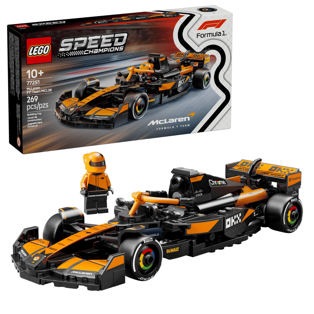 LEGO Speed Champions McLaren F1 Team MCL38 Race Car 77251