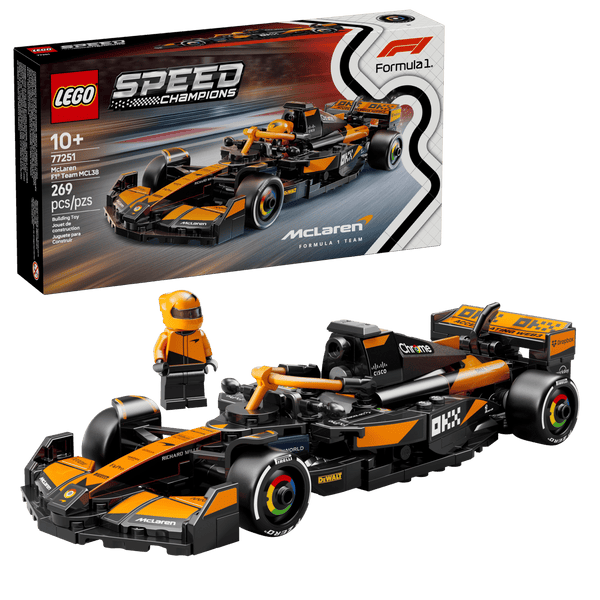 LEGO Speed Champions McLaren F1 Team MCL38 Race Car 77251