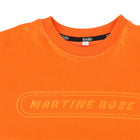 Napa by Martine Rose B-Repovesi Sweatshirt 'Orange Vermil'