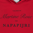 Napa by Martine Rose B-Parma Hoodie 'Red Salsa'