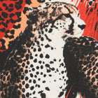 Napa by Martine Rose M-Roma Denim Pants 'Red Leopard'
