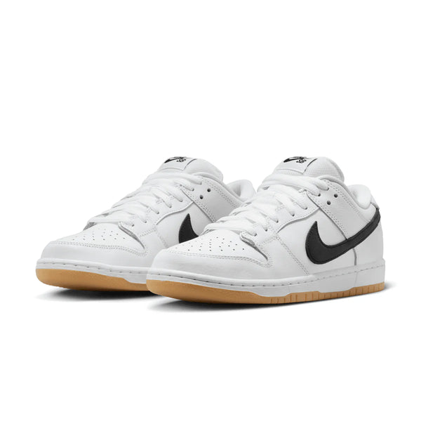 Nike SB Dunk Low Pro 'White Black Gum'