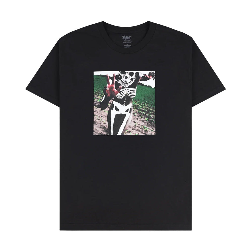 PLEASURES + Slipknot Skeleton Tee 'Black'