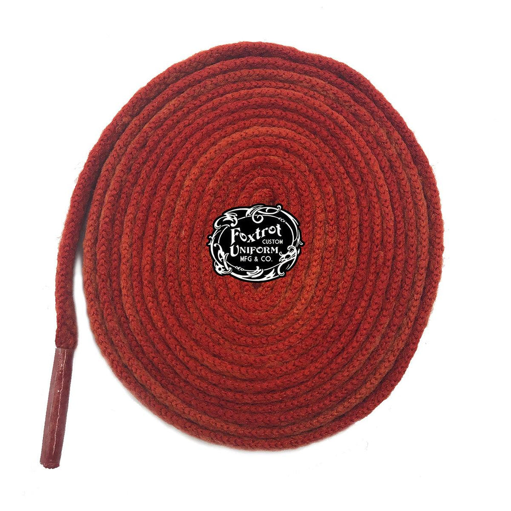 Foxtrot Uniform Fade-Away Laces 'Red'