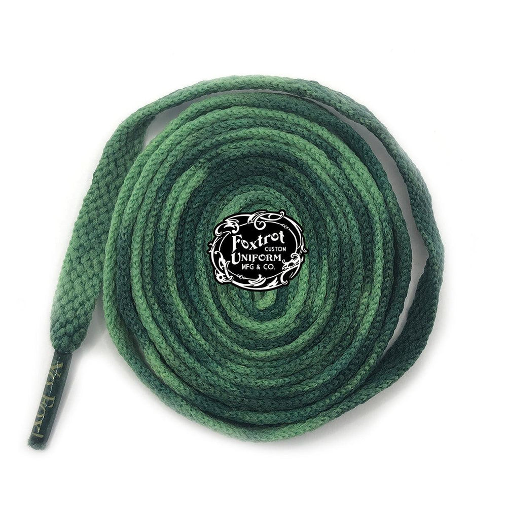 Foxtrot Uniform Fade-Away Laces 'Spartan'