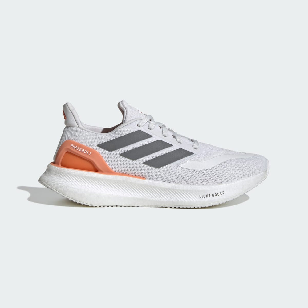 adidas Pureboost 5 Running 'Crystal White Iron Metallic' (W)