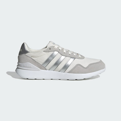 adidas Run 60s 4.0 'Chalk White Silver Metallic' (W)