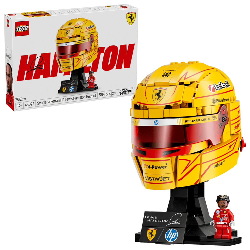 LEGO Editions Formula 1 Scuderia Ferrari HP Lewis Hamilton Helme 43022