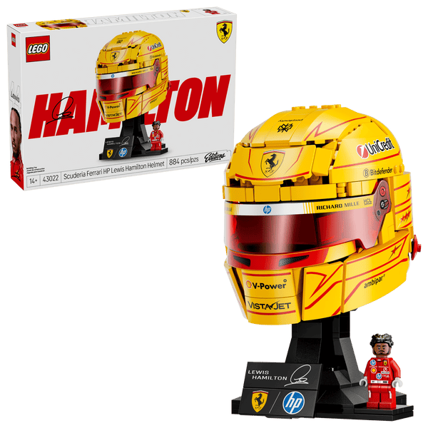 LEGO Editions Formula 1 Scuderia Ferrari HP Lewis Hamilton Helme 43022