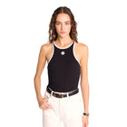 Sporty & Rich SRHWC Ribbed Tank Top 'Black'