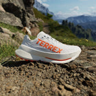 adidas Terrex Agravic Speed Ultra Trail Running 'Cloud White Impact Orange' (W)