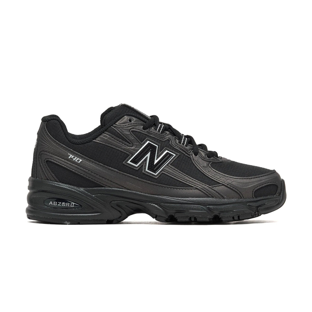 New Balance U740 'Black Silver Metallic'