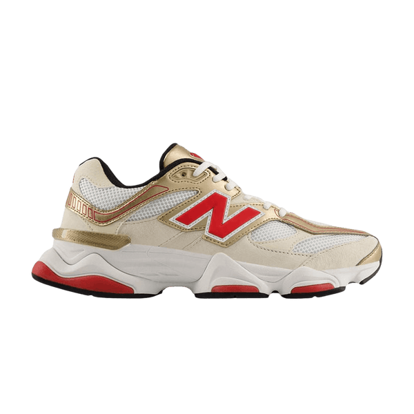 New Balance 9060 'White Team Red Gold'