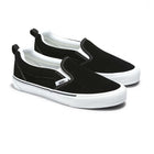 Vans Knu Slip Black True White - Angled View