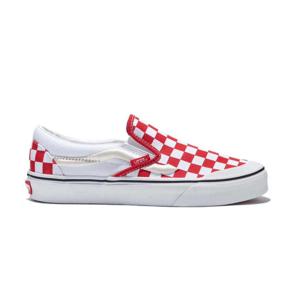 Vans Classic Slip on 138 'Sidestripe Red'