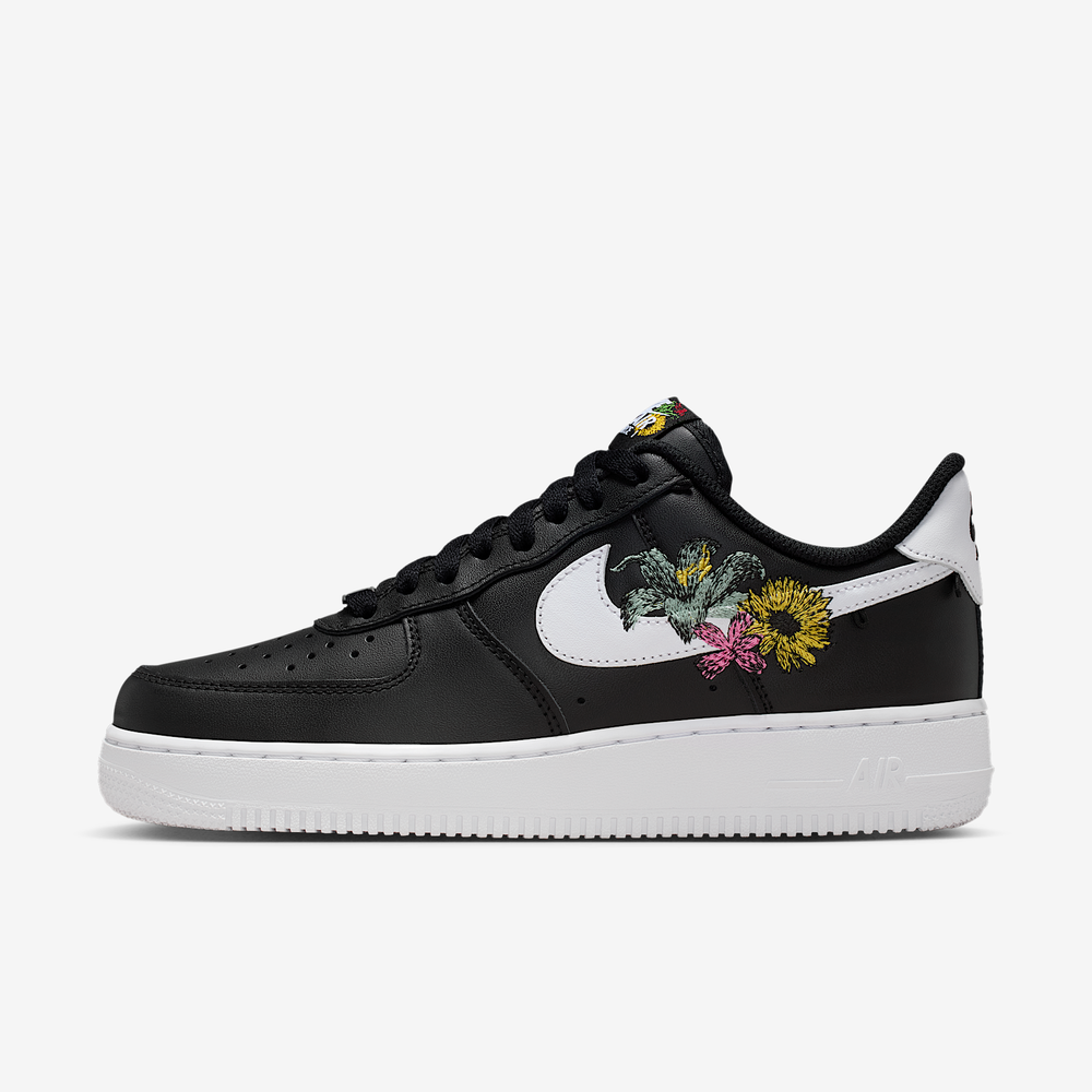 Nike Air Force 1 07 Premium Flowers Black