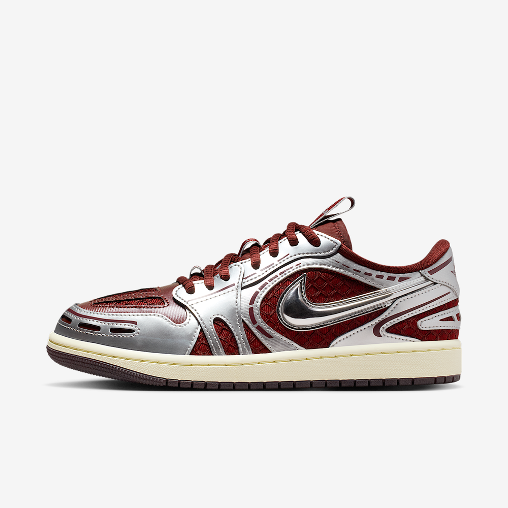 Air Jordan 1 Low Method of Make Dark Team Red