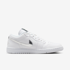 Air Jordan 1 Low SE 'White Metallic Silver' (W)