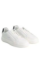 Calvin Klein Leather Durable Traction NYC Trainers - Calvin Klein Jeans 'Bright White/Black'