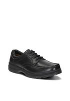 Clarks Line Shore Casual Shoes Black Leather - Extra Wide Feet
