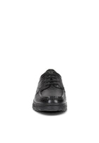 Clarks Line Shore Casual Shoes Black Leather - Extra Wide Feet
