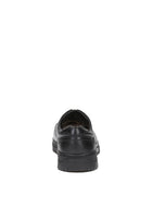 Clarks Line Shore Casual Shoes Black Leather - Extra Wide Feet
