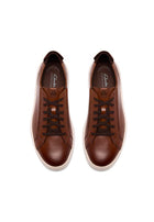 Clarks Flexwell Lace Trainers 'Tan'