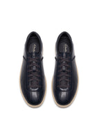 Clarks Lockford Lace Casual Shoes 'Navy Leather'