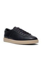 Clarks Lockford Lace Casual Shoes 'Navy Leather'