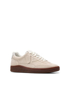 Clarks CraftRally Ace Trainers 'Off White Suede'