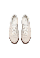 Clarks CraftRally Ace Trainers 'Off White Suede'